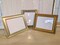 Assorted Frame Bundle | Picture Photo Frames I Desktop & Wall Frames | 4x6, 5x7, 8x10 I Glass, Easel and Hangers Included I READY TO USE